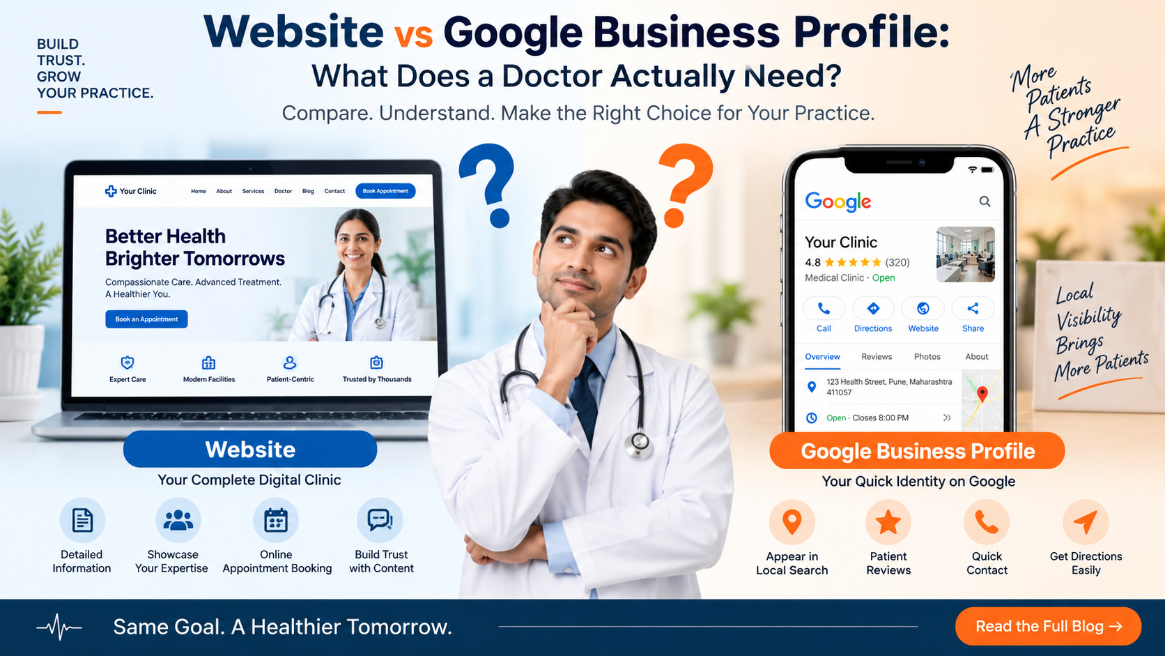 Website vs Google Business Profile