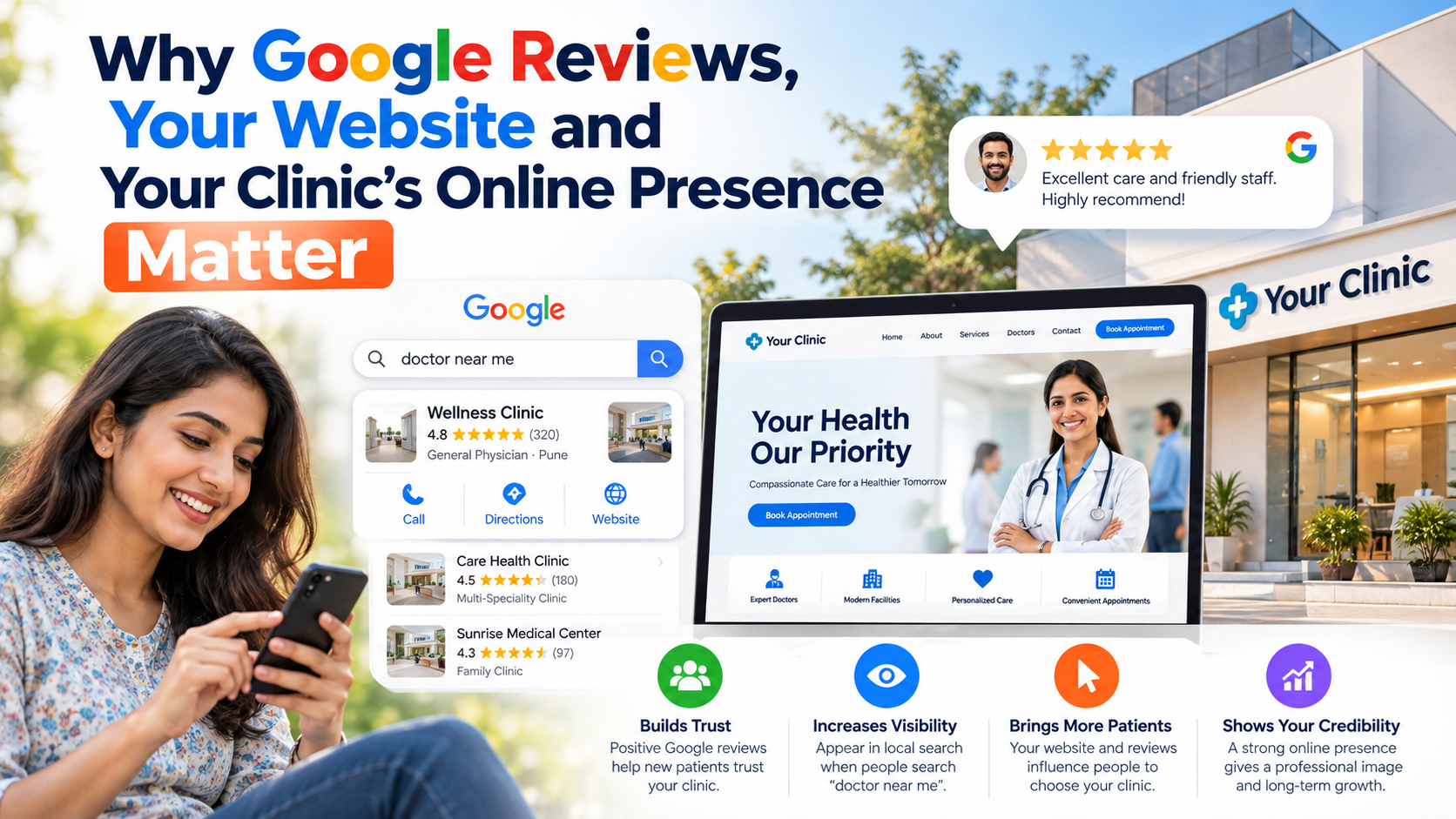 online presence for doctors