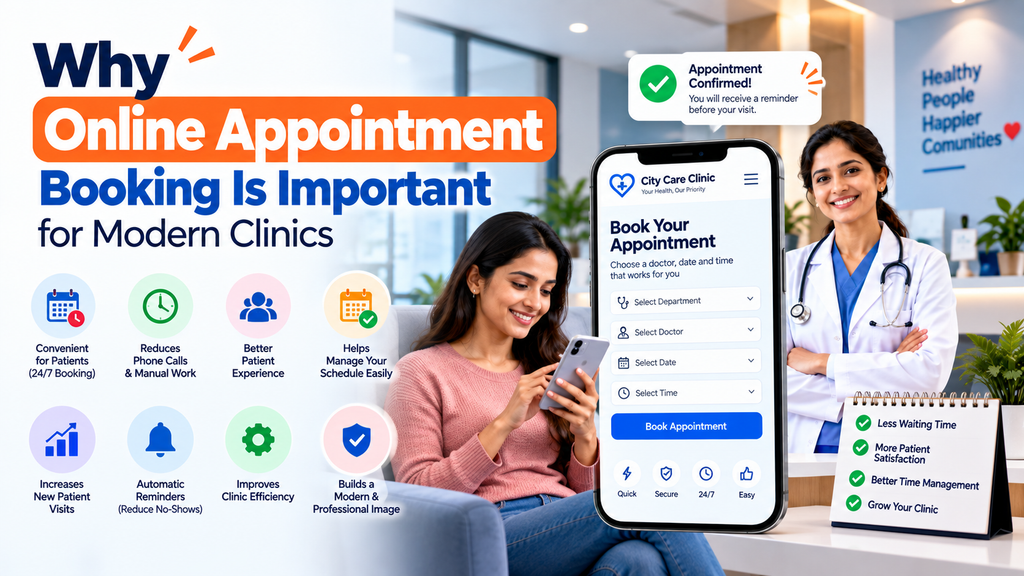 online appointment booking for clinics